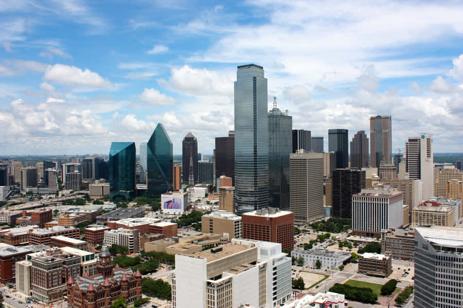 Dallas City Skyline Wallpaper