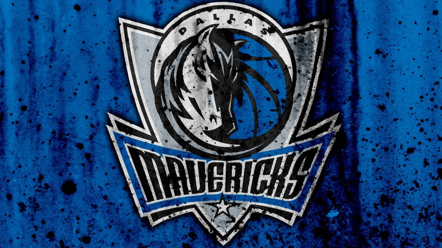 Dallas Mavericks Paint Splashes Wallpaper