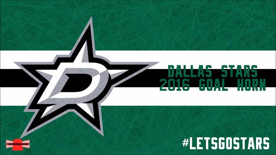 Dallas Stars Lets Go Stars Poster Wallpaper