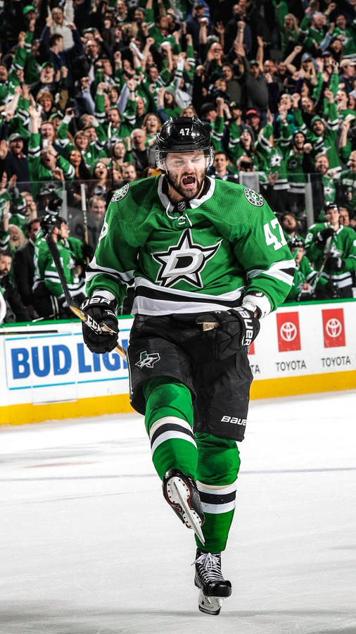 Dallas Stars Player Joel Hanley Wallpaper