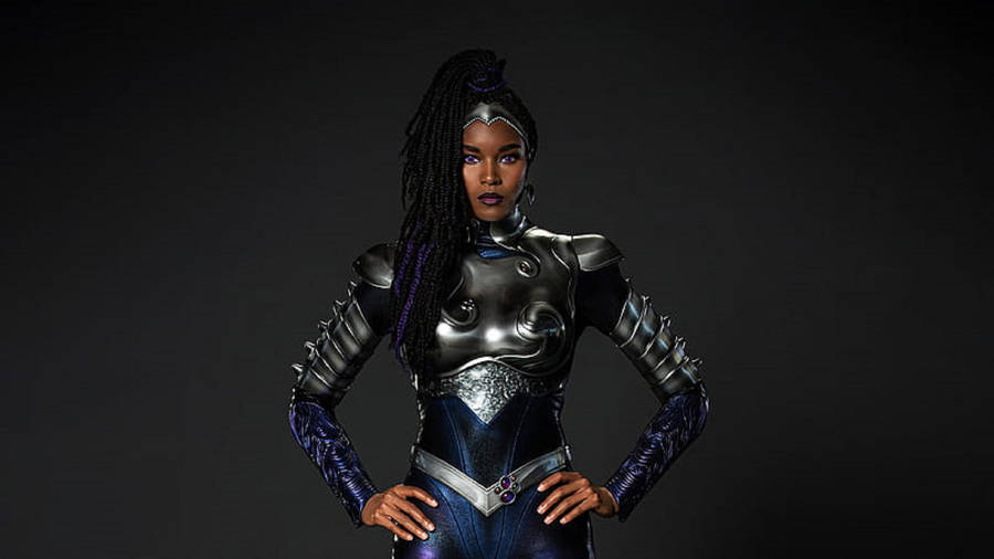 Damaris Lewis As Blackfire Wallpaper