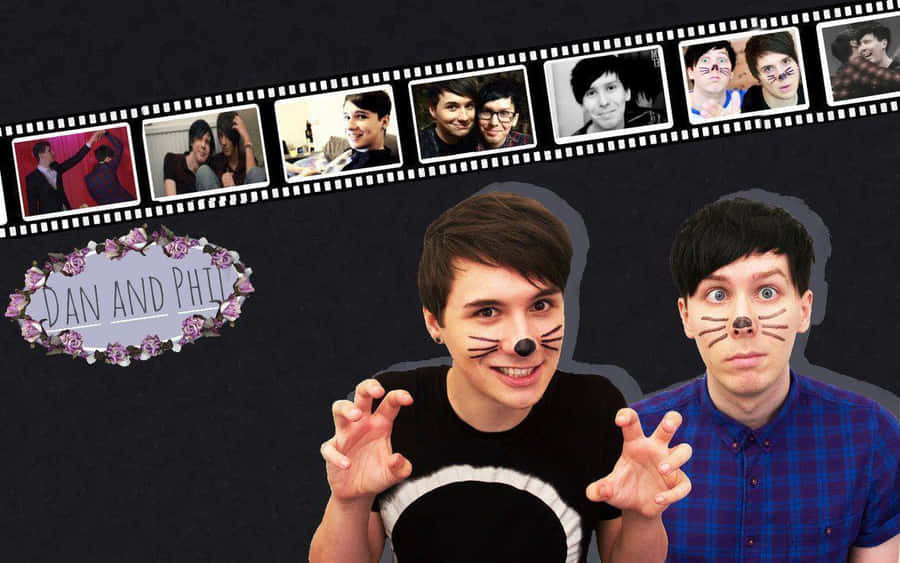 Dan And Phil Having A Laugh Wallpaper