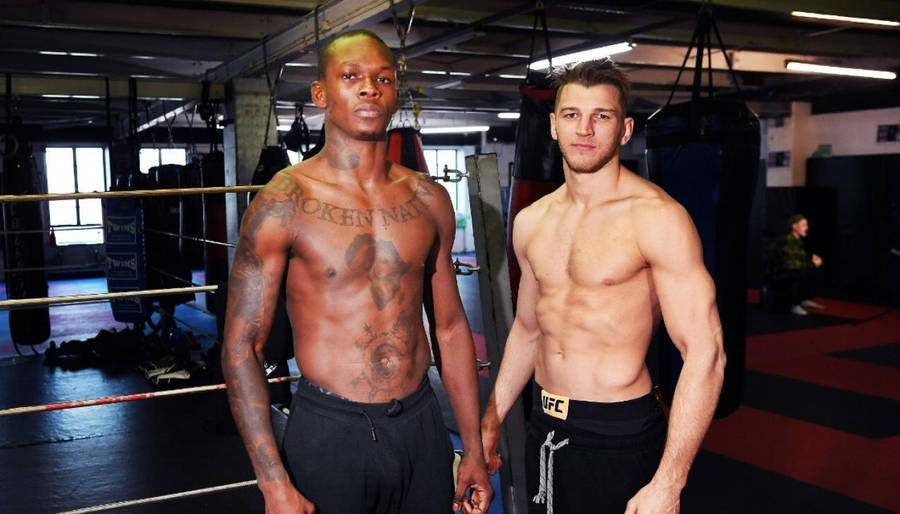 Dan Hooker And Israel Adesanya Wallpaper