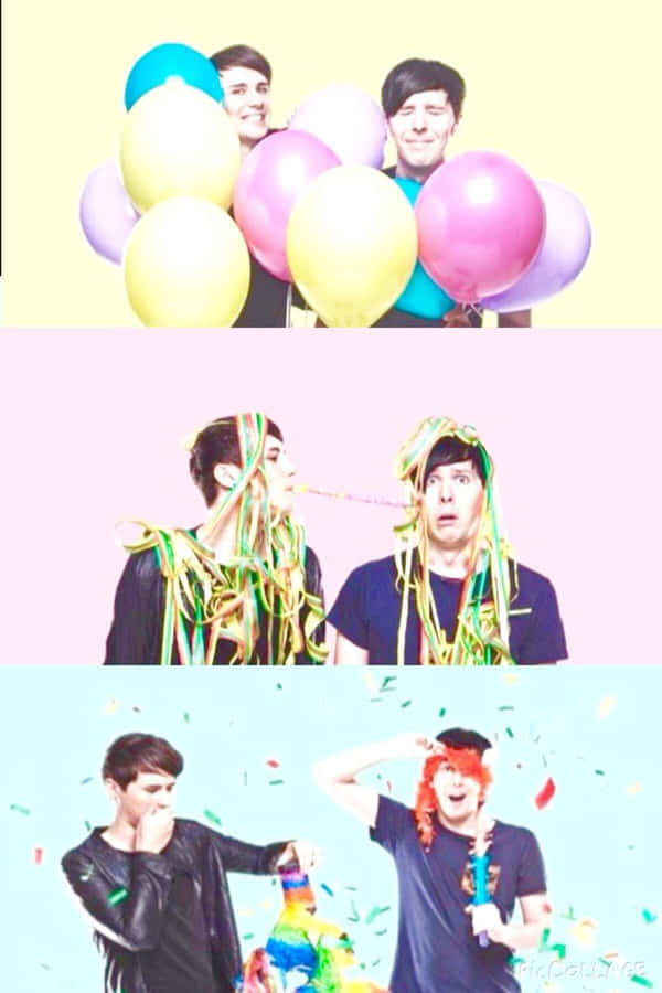 Dan Howell And Phil Lester, Best Friends And Internet Sensations. Wallpaper