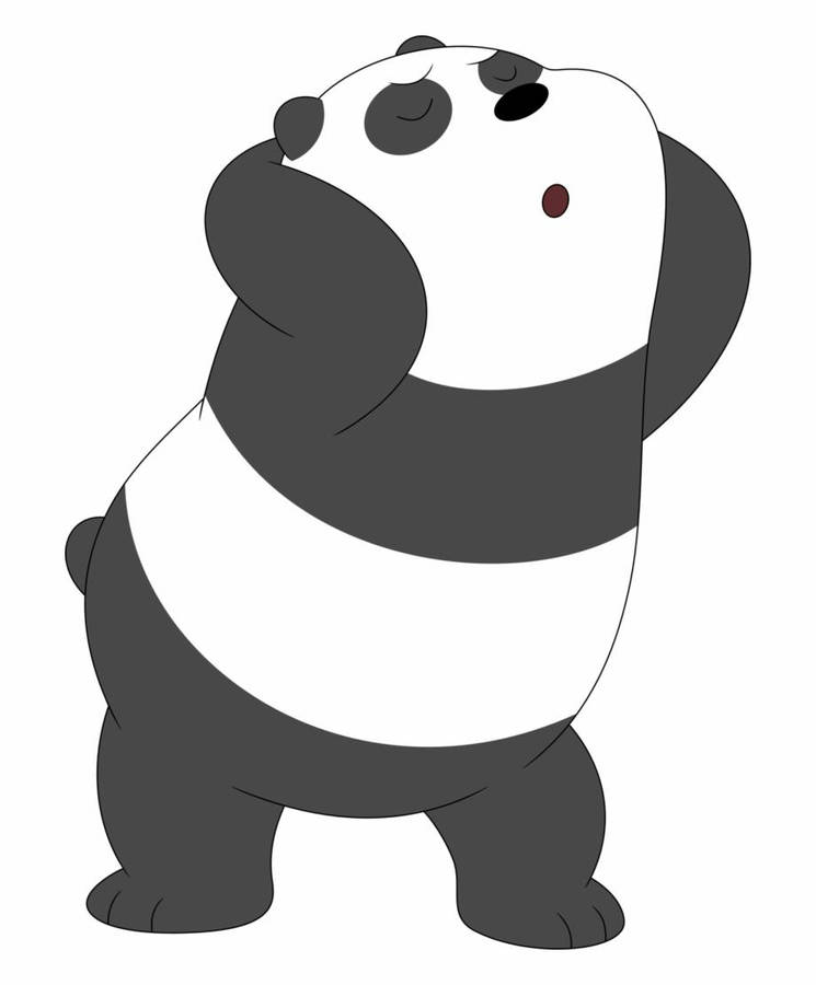 Dancing Panda We Bare Bears Wallpaper