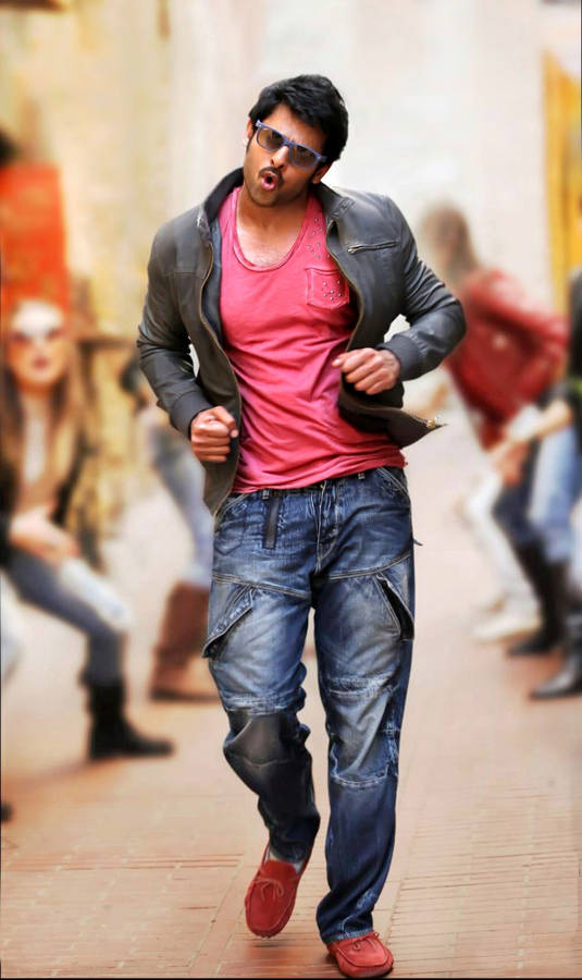 Dancing Prabhas Mirchi Wallpaper