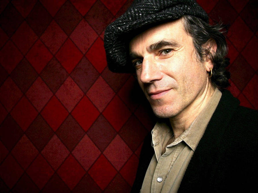 Daniel Day-lewis In A Flat Cap Wallpaper