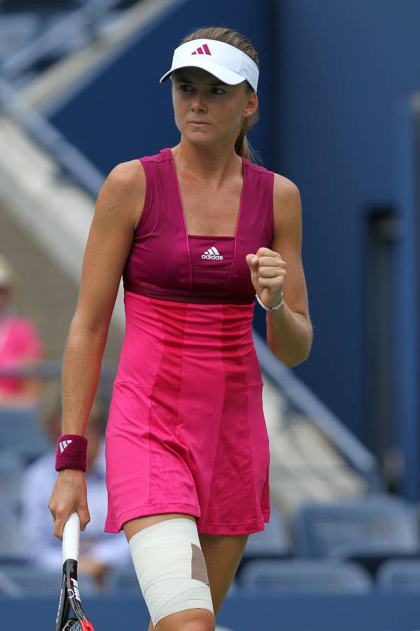 Daniela Hantuchova Nike Pink Outfit Wallpaper