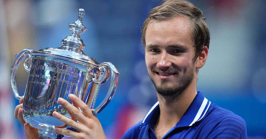 Daniil Medvedev Us Open Champion Wallpaper