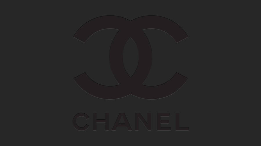 Dark Aesthetic Chanel Logo Wallpaper