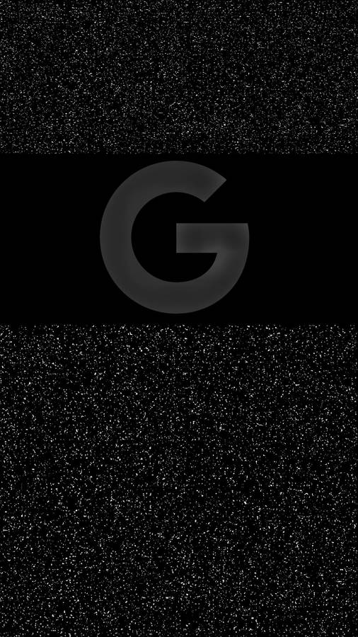Dark Android Google Metallic Glitter Wallpaper