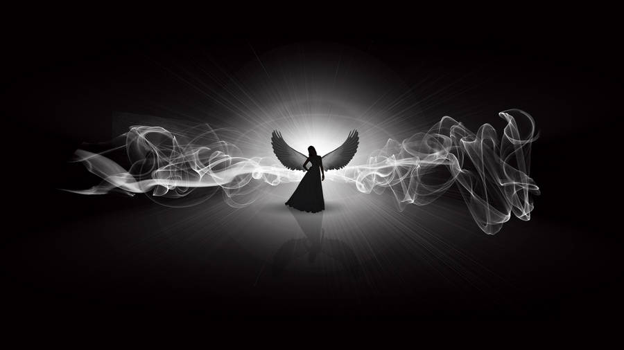 Dark Angel Smoke Wallpaper