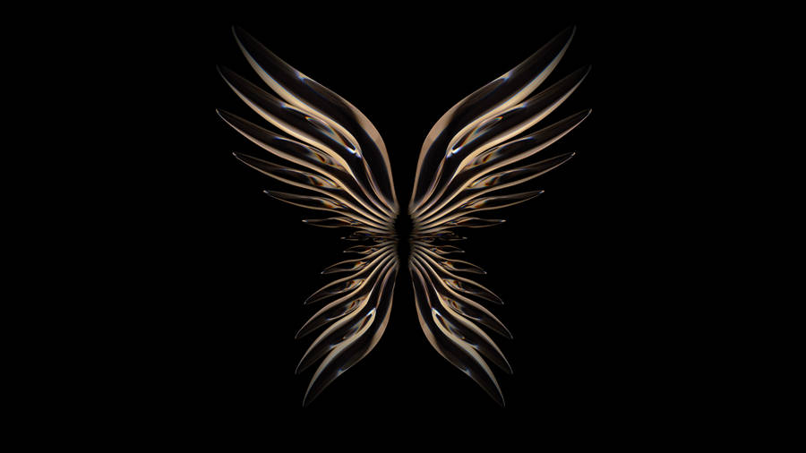 Dark Angel Wings Pc Wallpaper