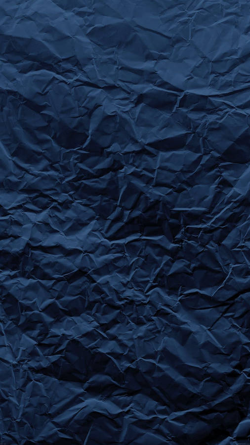 Dark Blue Background Crumpled Paper Wallpaper