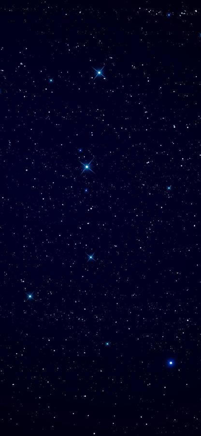 Dark Blue Galaxy In Space Iphone Wallpaper