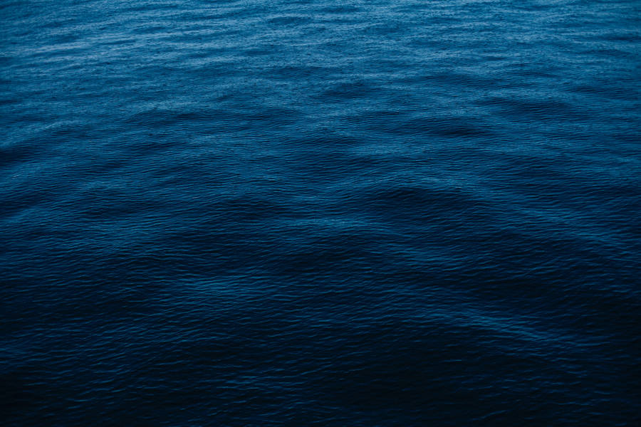 Dark Blue Sea Mac 4k Wallpaper