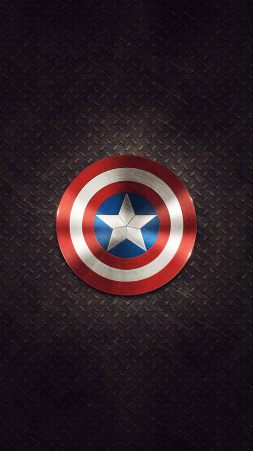 Dark Captain America Iphone Shield Wallpaper