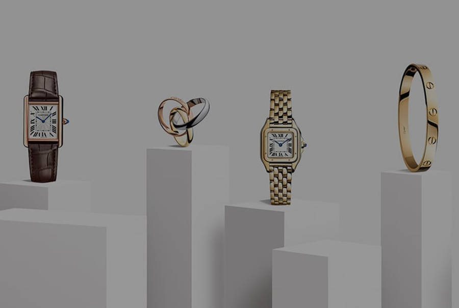 Dark Cartier Accessories Wallpaper