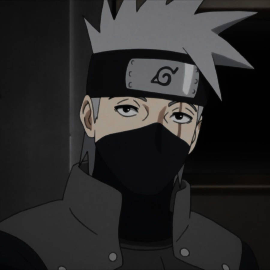 Dark Gray Kakashi Pfp Wallpaper