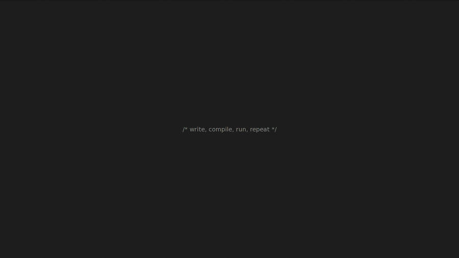 Dark Gray Programming Code Wallpaper