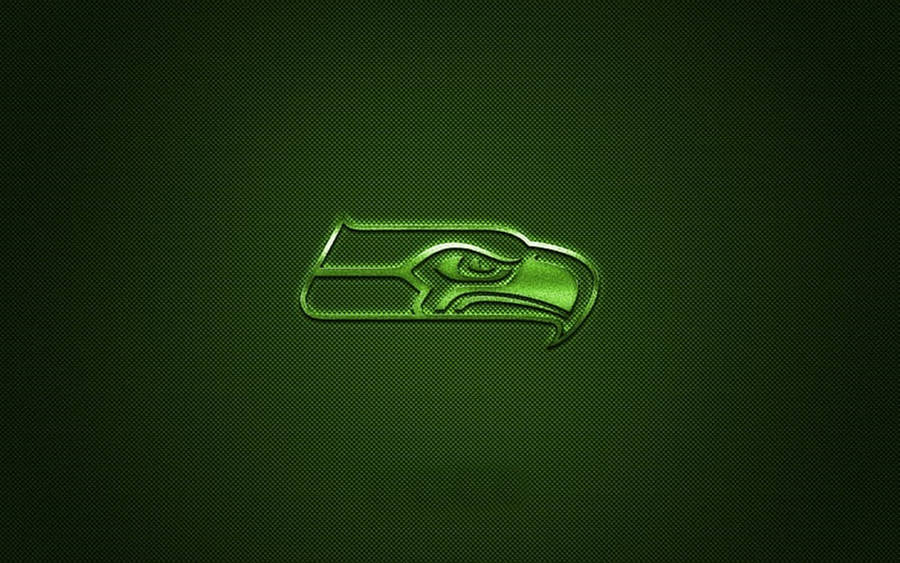 Dark Green Seahawks Logo Wallpaper