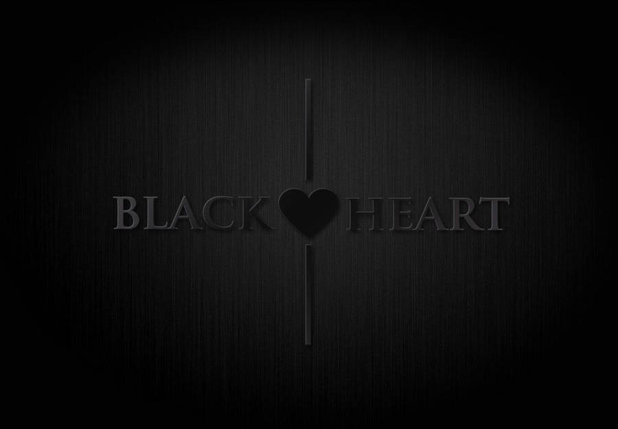 Dark Heart In Black Heart Wallpaper