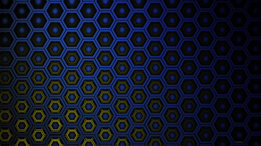 Dark Hexagon Layers Wallpaper