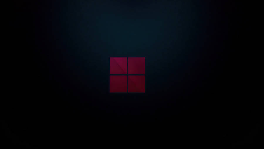 Dark Laptop Windows 11 Logo Wallpaper