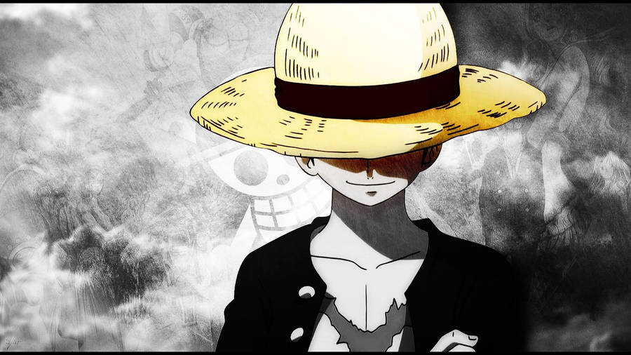 Dark Luffy Smile Wallpaper