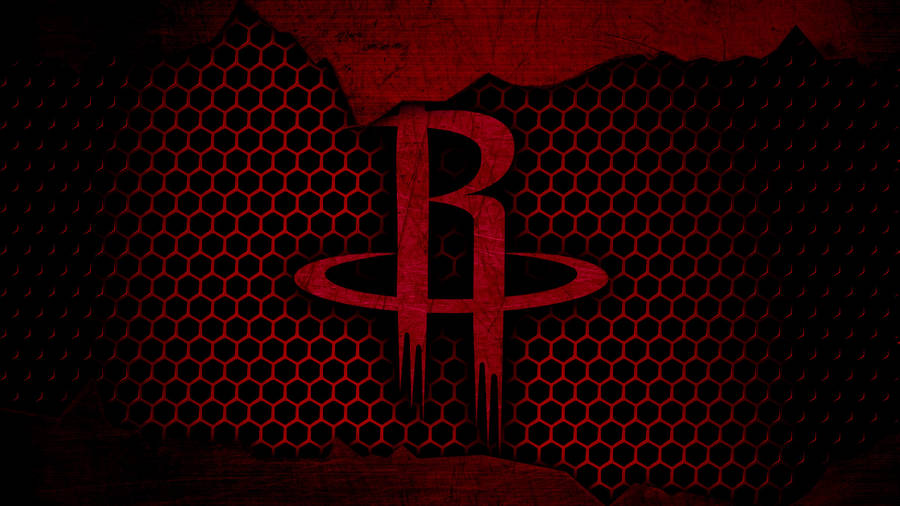 Dark Metallic Houston Rockets Wallpaper