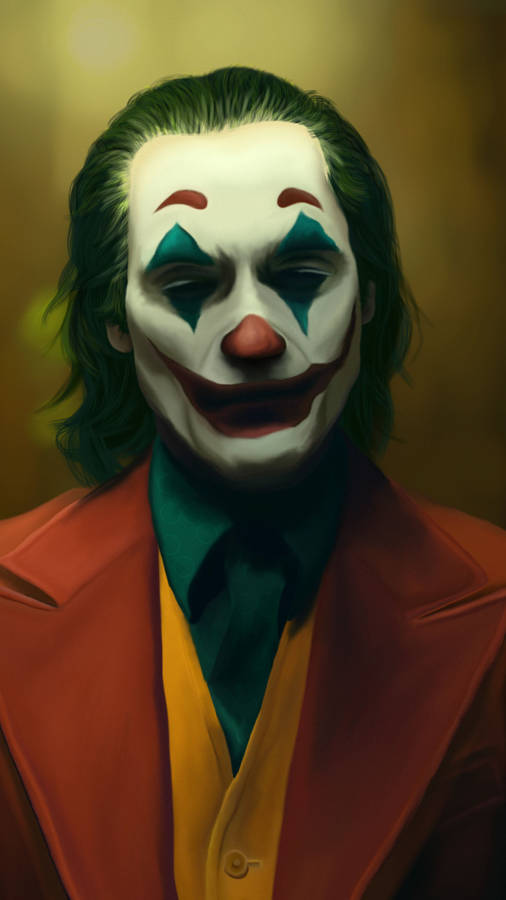 Dark Mystique Of Gotham City - Joker Iphone Wallpaper Wallpaper