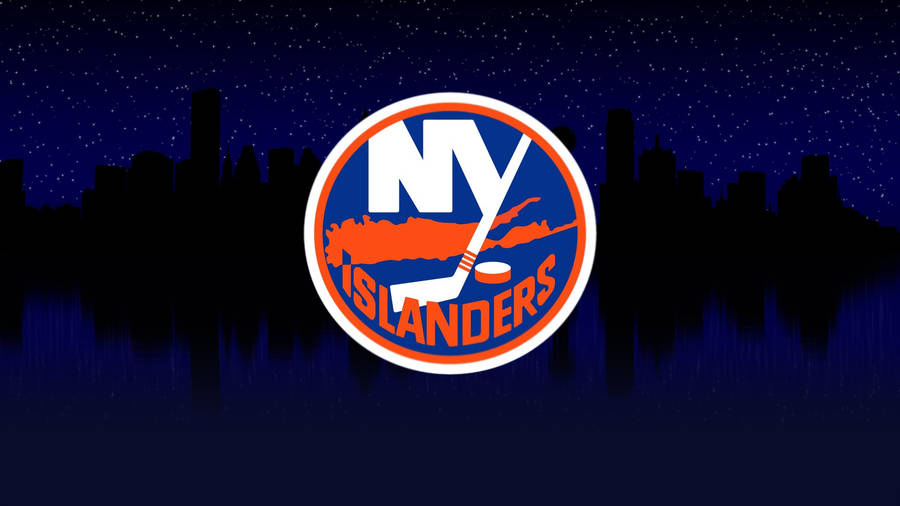 Dark New York Islanders Artwork Wallpaper