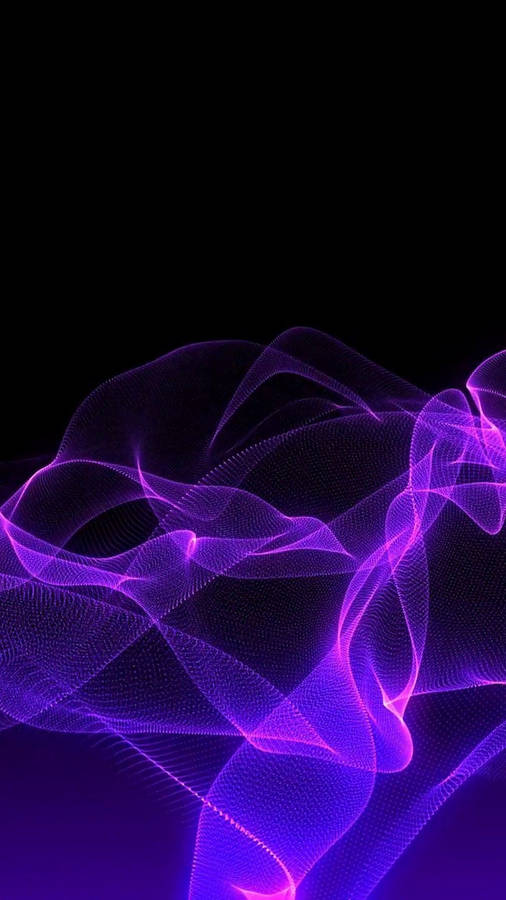 Dark Purple Aesthetic Abstract Art Wallpaper