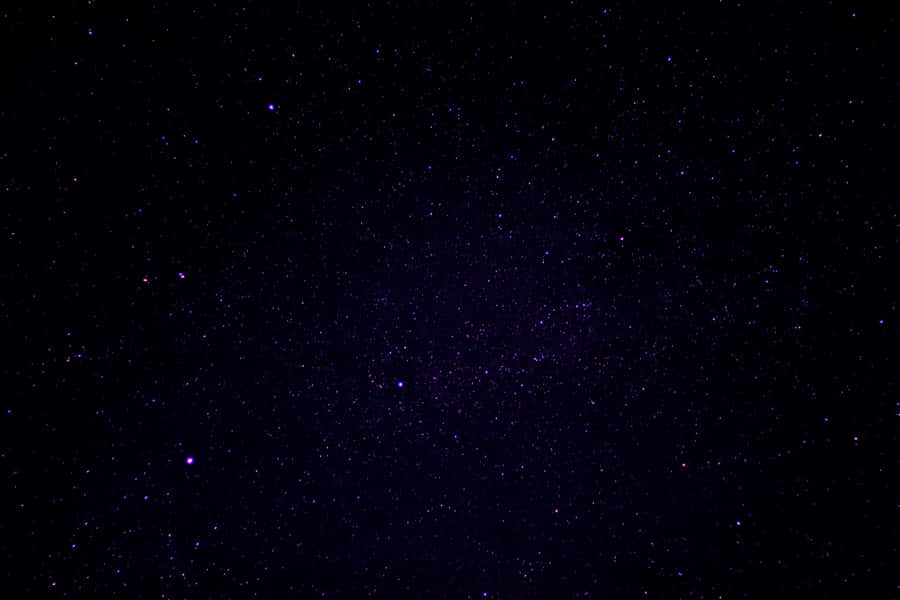 Dark Purple Sky Visible Stars Wallpaper