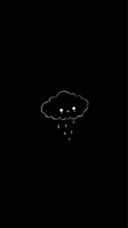 Dark Sad Crying Cloud Wallpaper