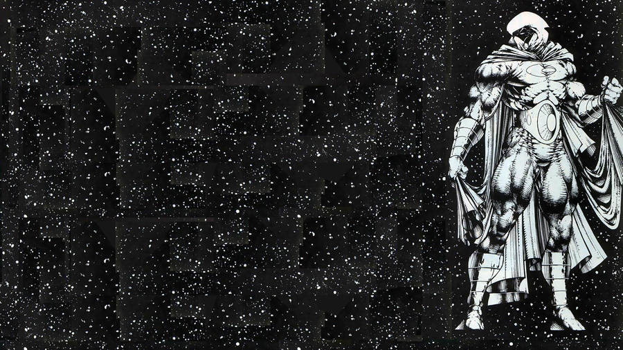 Dark Shimmering Moon Knight Wallpaper