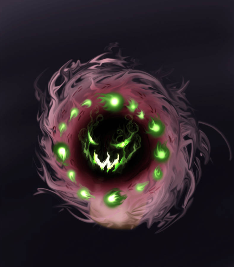 Dark Sinister Spiritomb Wallpaper