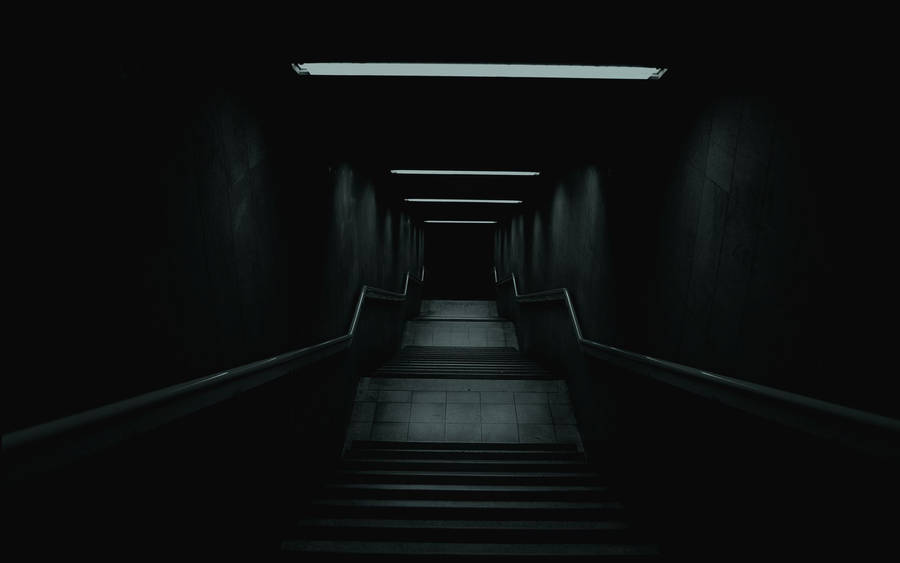 Dark Staircase Pc Wallpaper