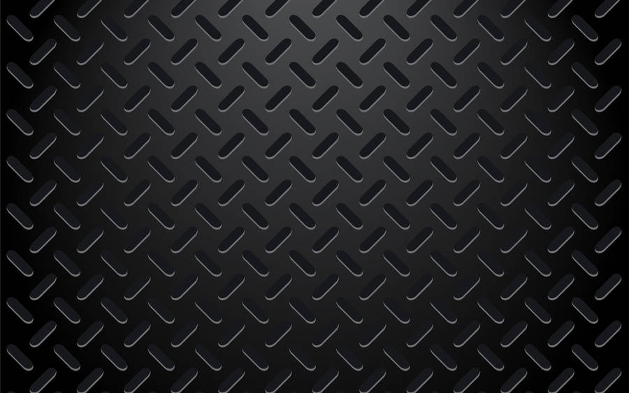 Dark Steel Texture Black Pattern Wallpaper