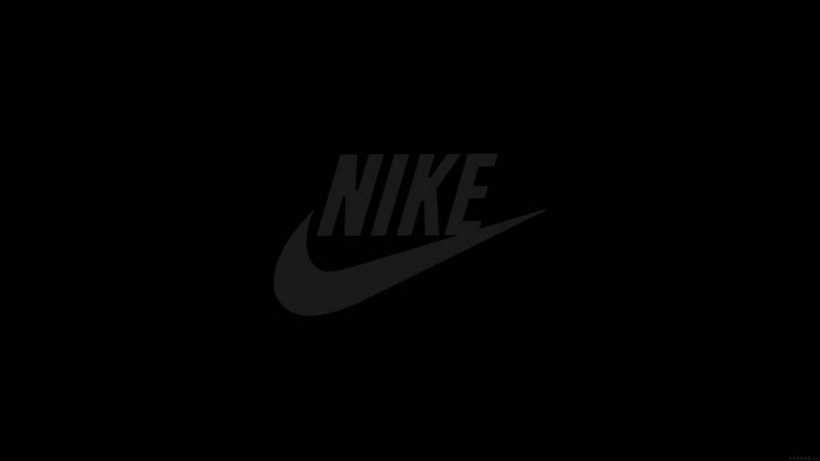 Dark Swoosh Logo Wallpaper