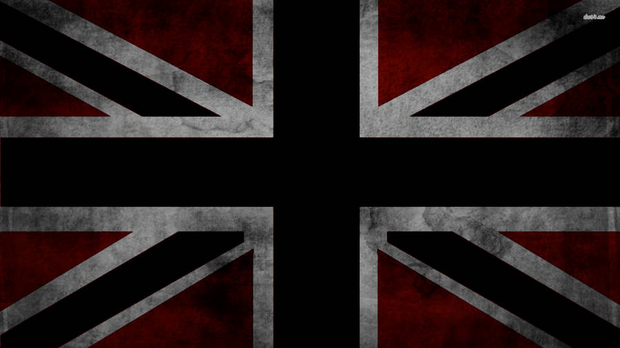 Dark United Kingdom Flag Wallpaper