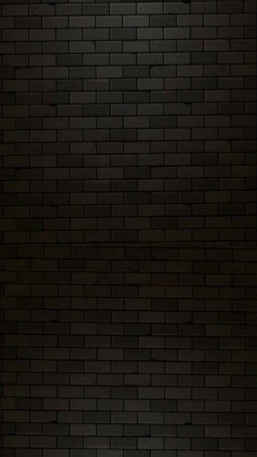 Dark Wall Portrait Bricks Wallpaper