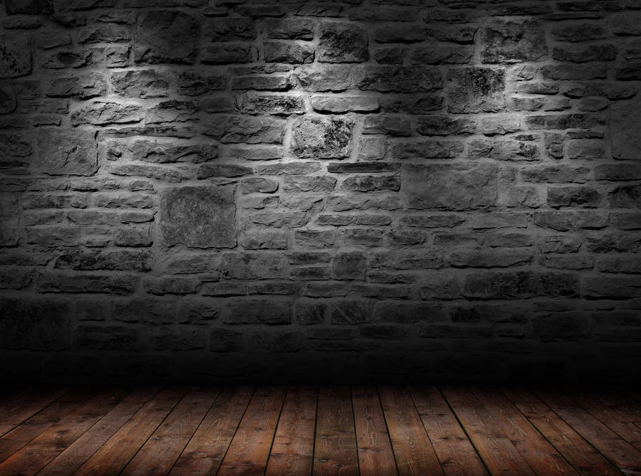 Dark Wall With Lights Wallpaper