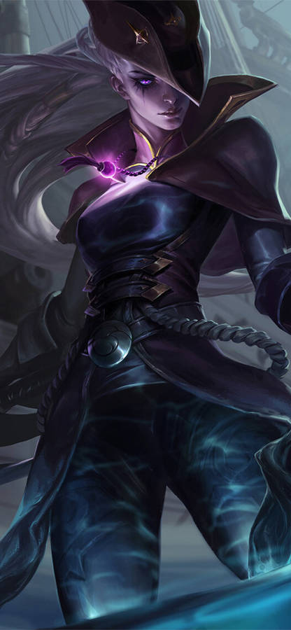 Dark Waters Diana Lol Iphone Wallpaper