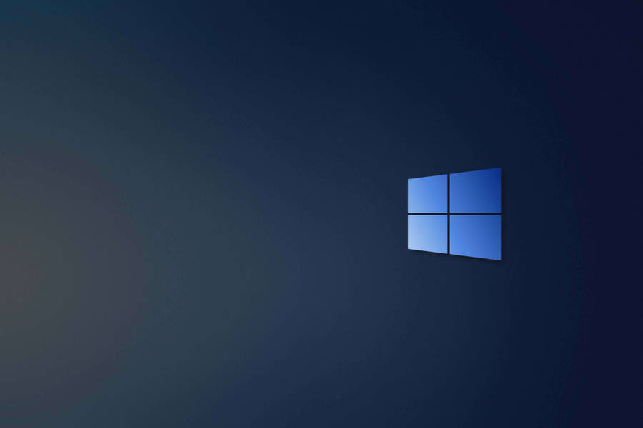 Dark Windows In Blue Wallpaper