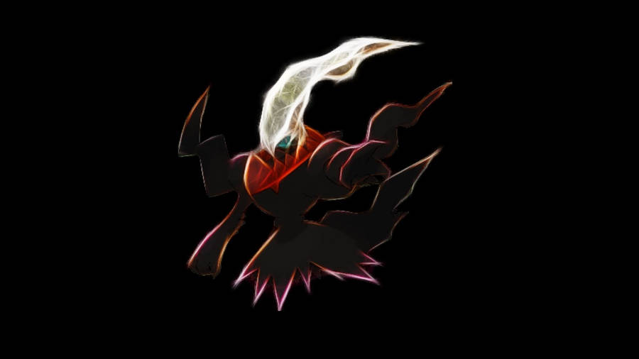 Darkrai Neon Flame Wallpaper