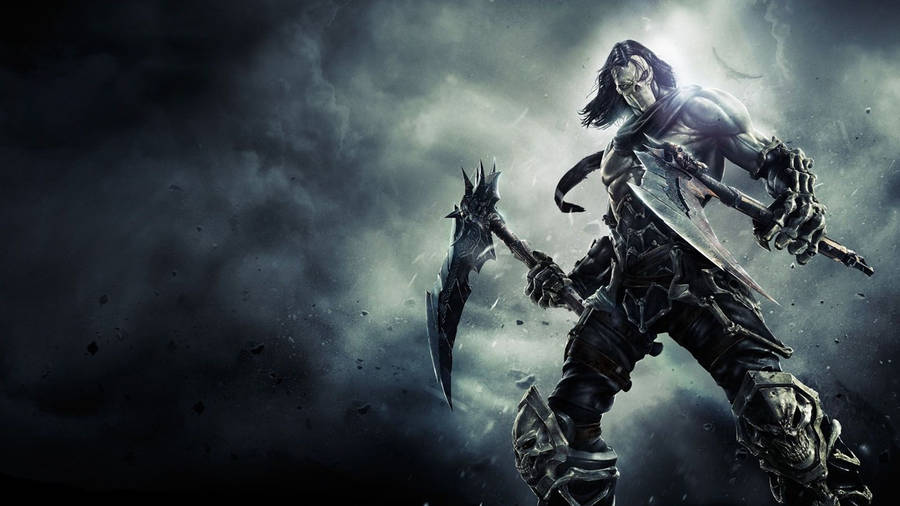 Darksiders Death 3d Animation Wallpaper