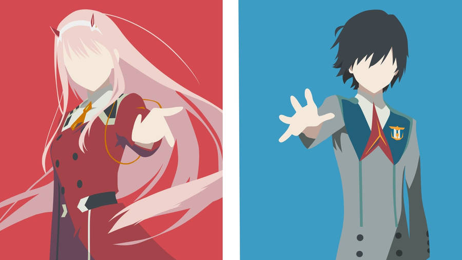 Darling In The Franxx Dual Photo Wallpaper