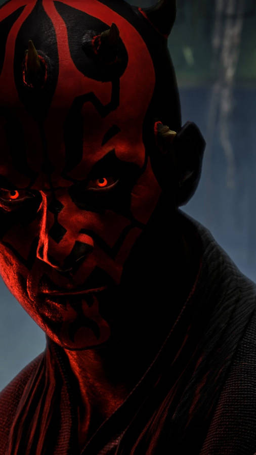 Darth Maul Close-up Fan Art Wallpaper