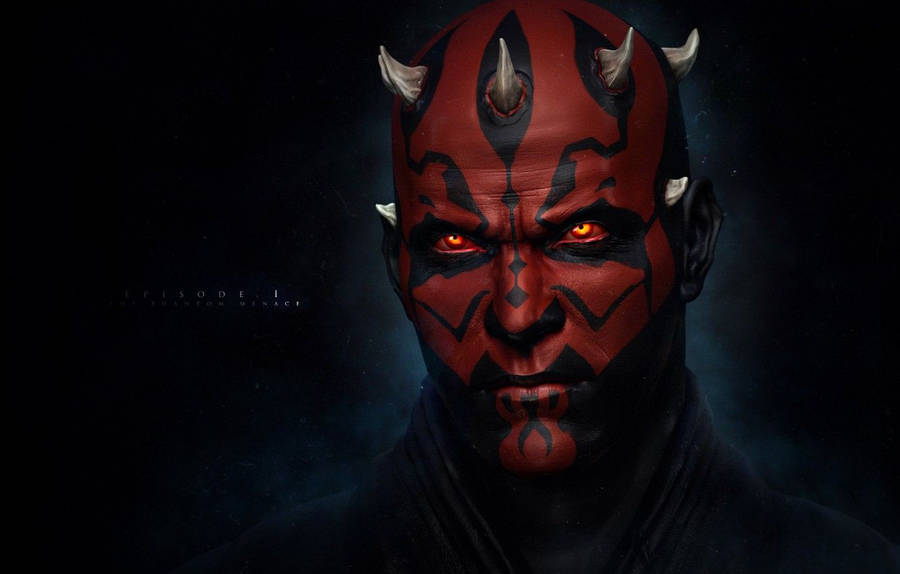 Darth Maul The Phantom Menace Wallpaper